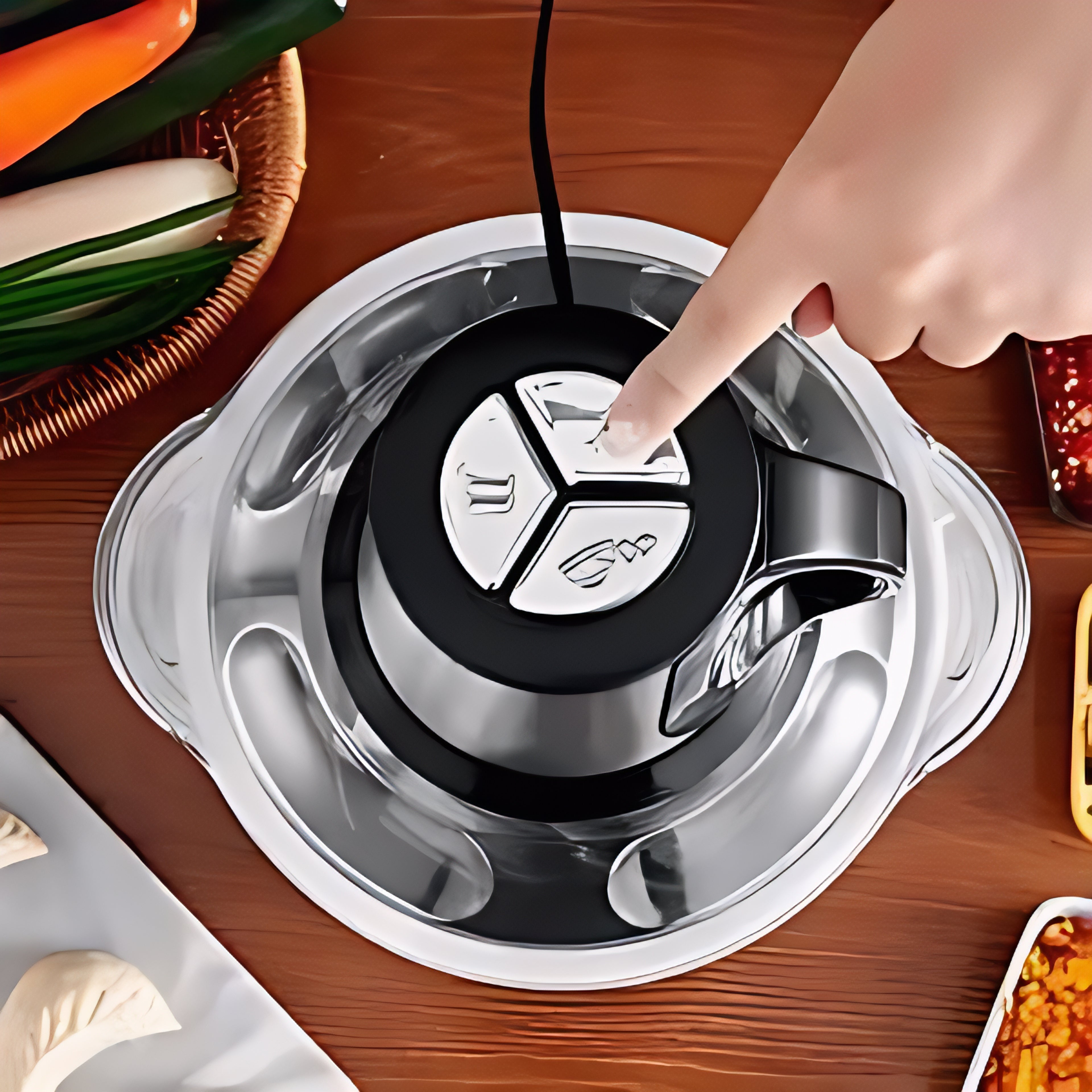 Stainless Steel Electric Chopper